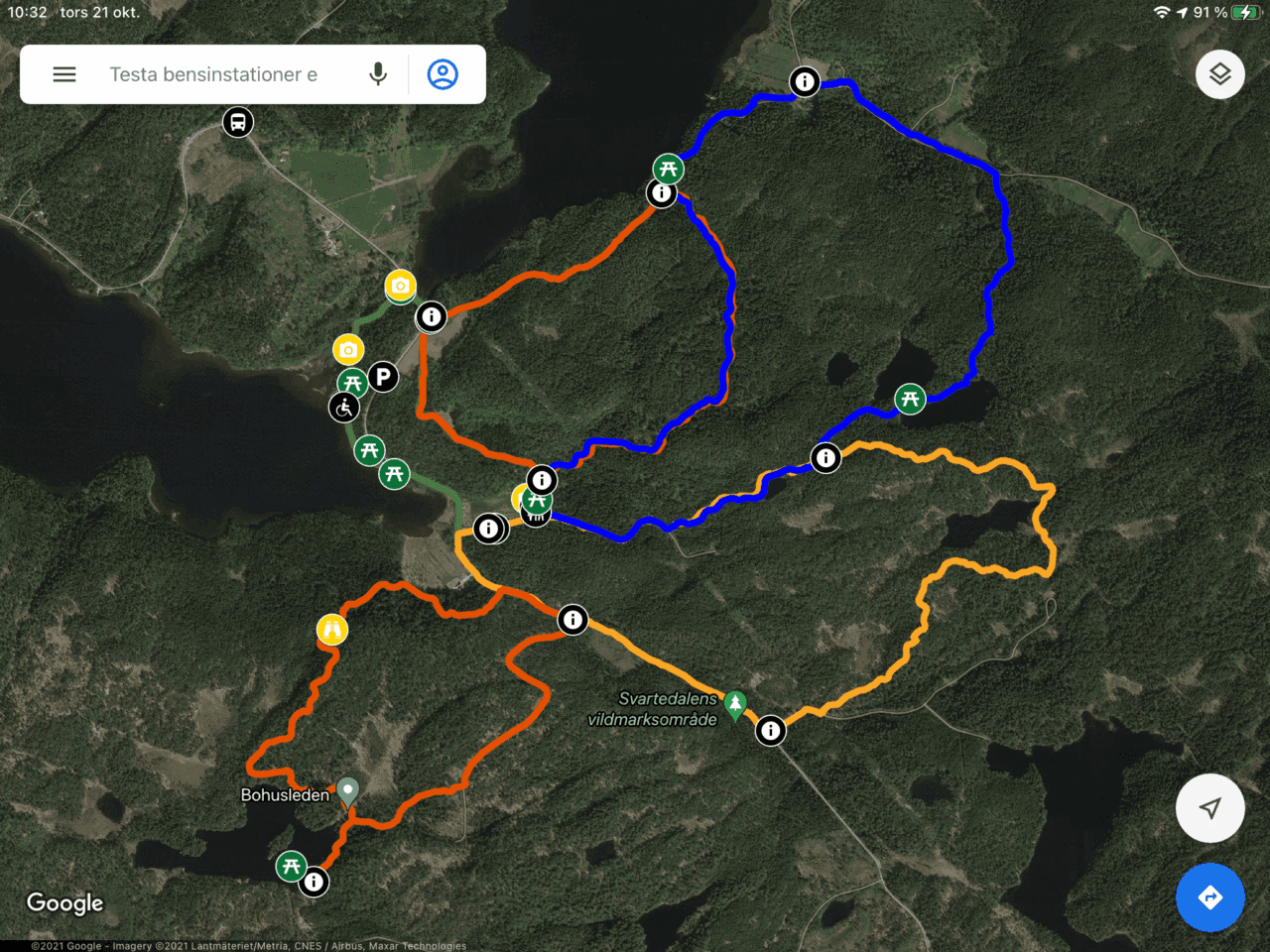 Lederna runt Bottenstugan