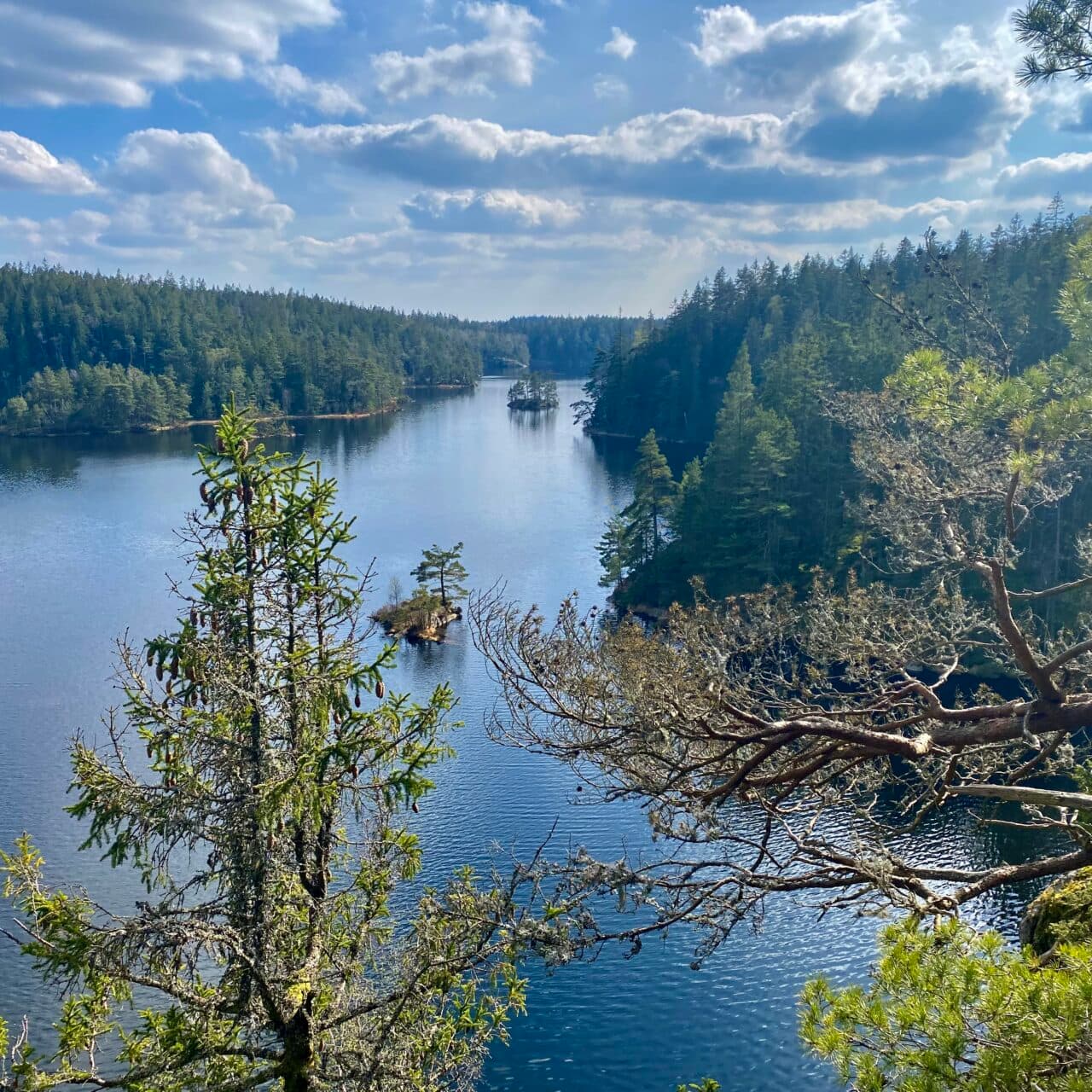 Vy över Härsevatten