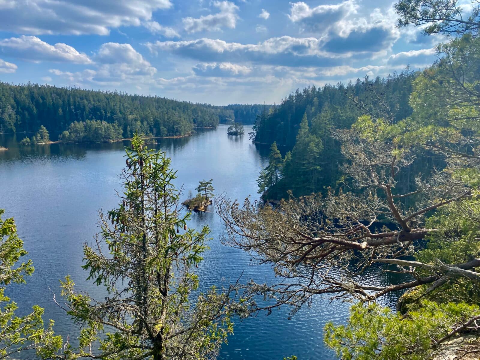 Vy över Härsevatten