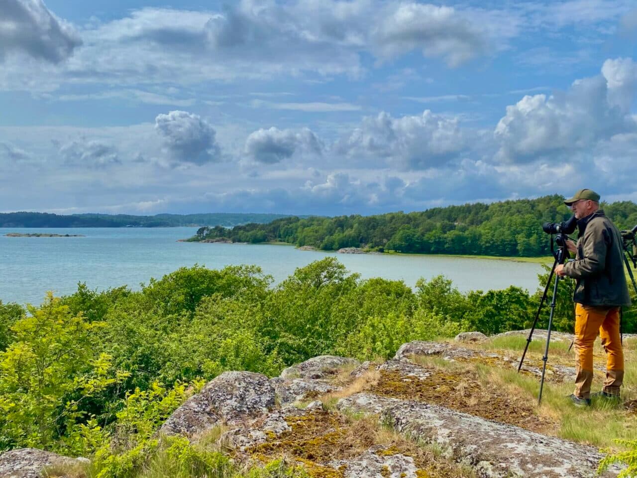 Jordhammarsviken från berget