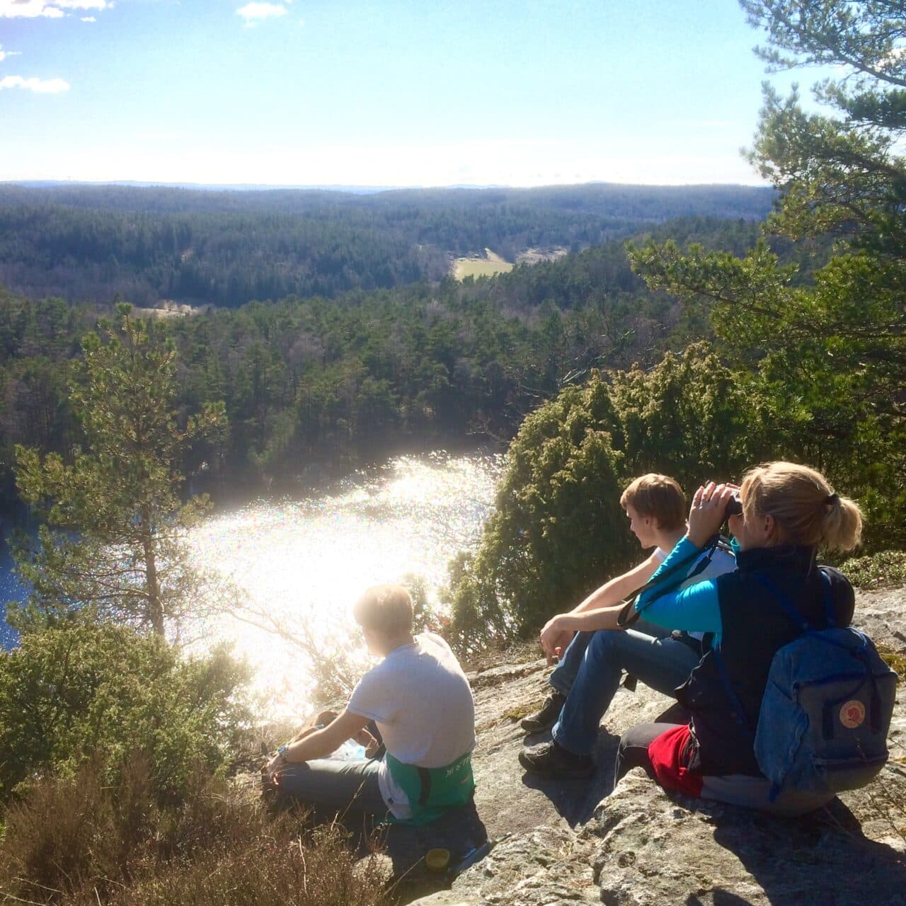 Vy över Flesevatten