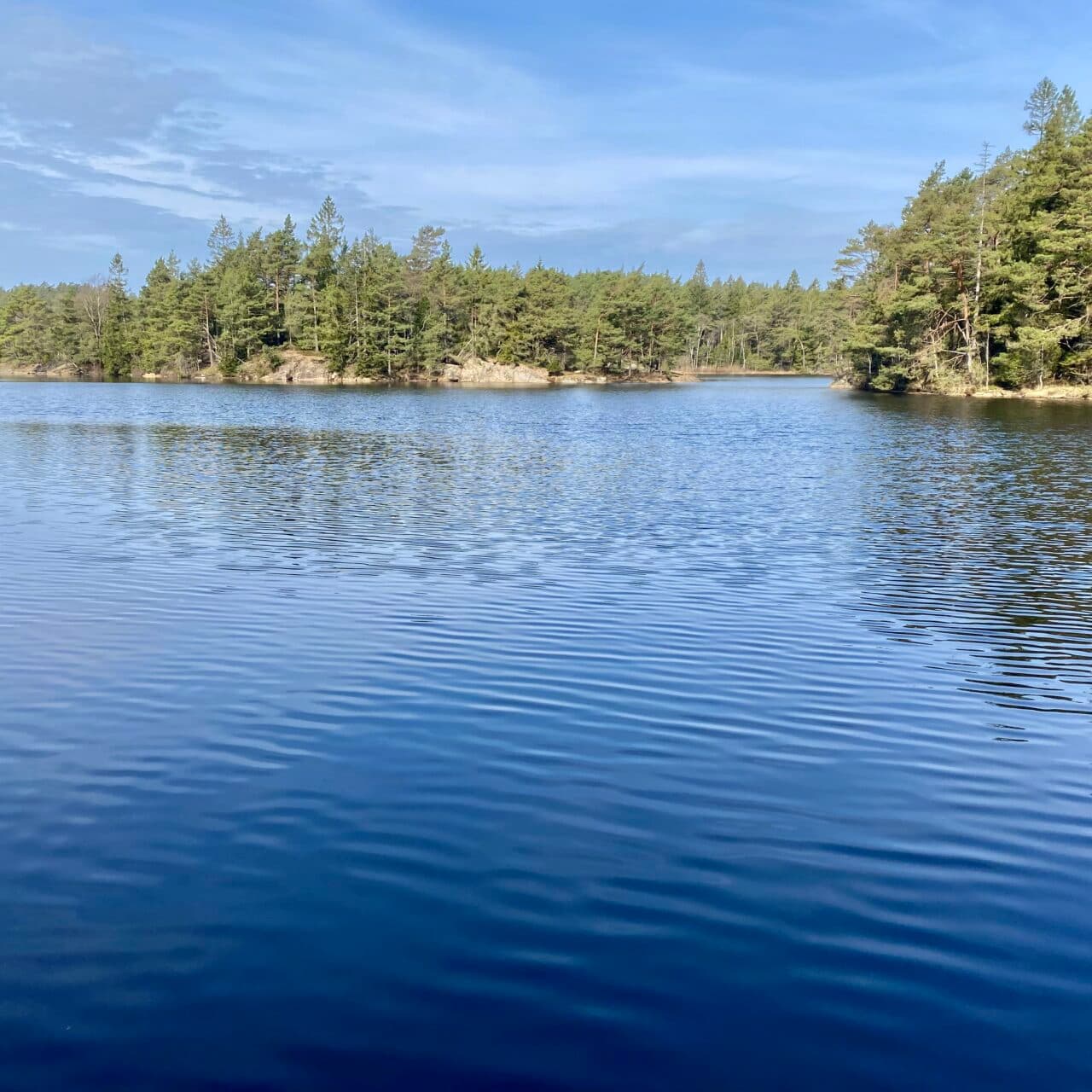 Vy över Holmevatten