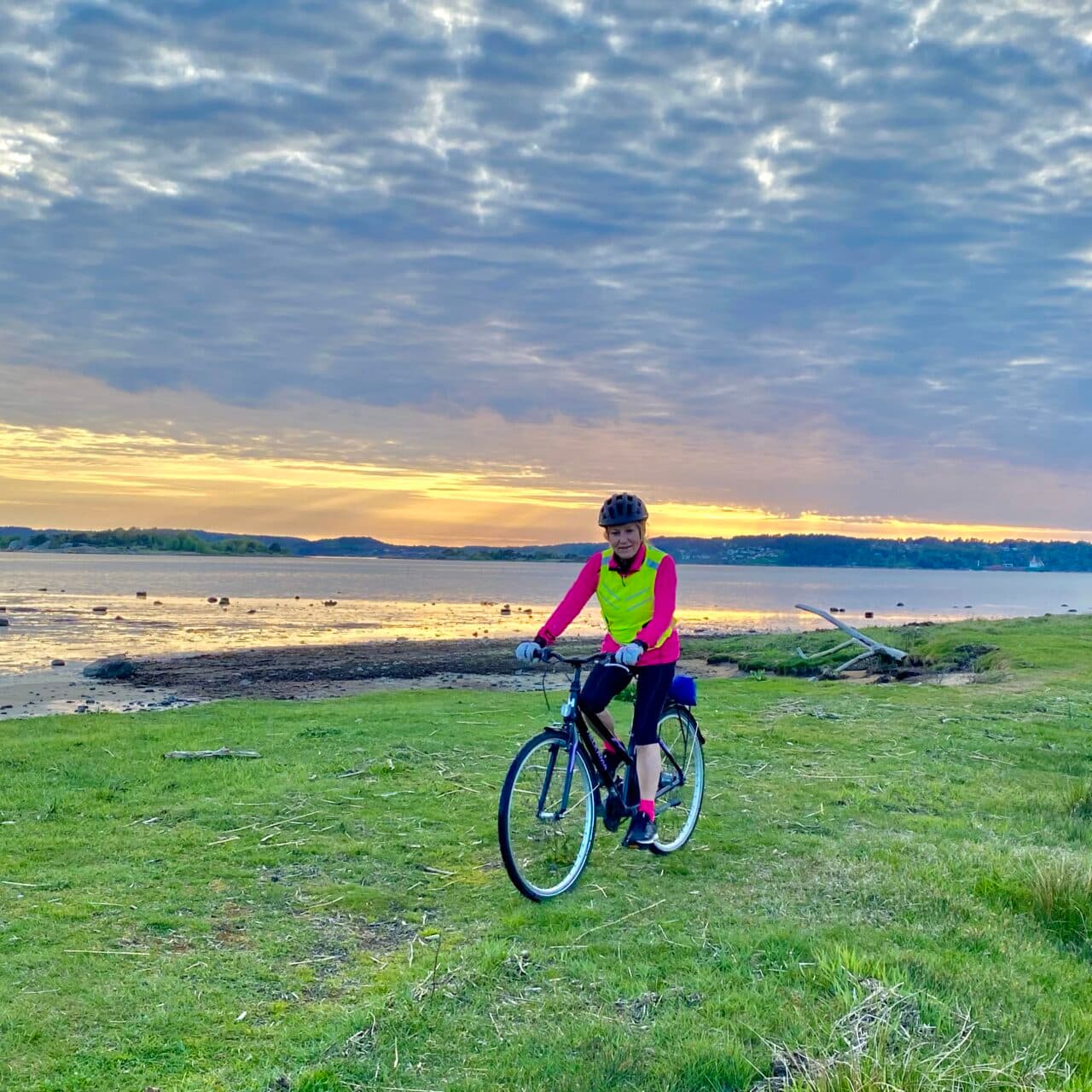 Cykling vid Anråseåns mynning