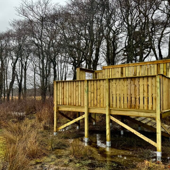 Fågeltornet vid Jordhammarsviken