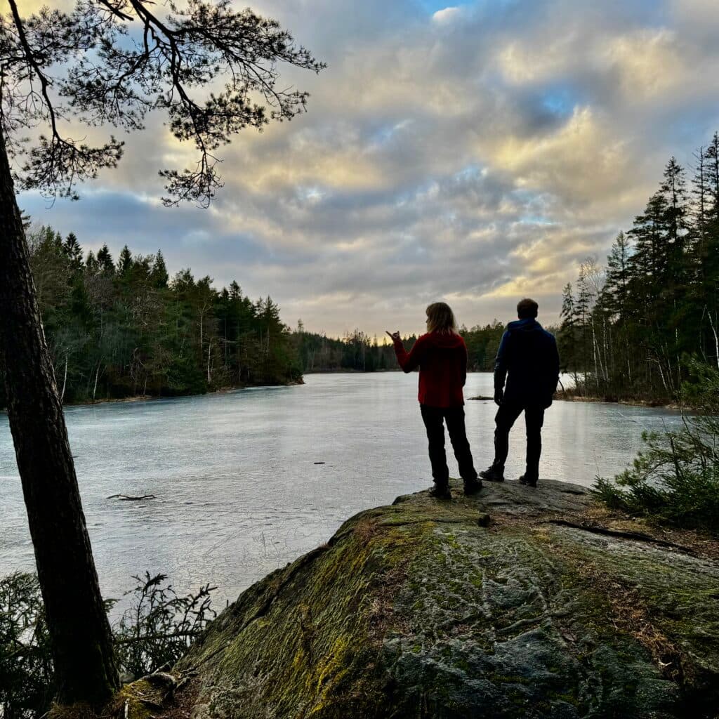 Vy över Mörtevatten