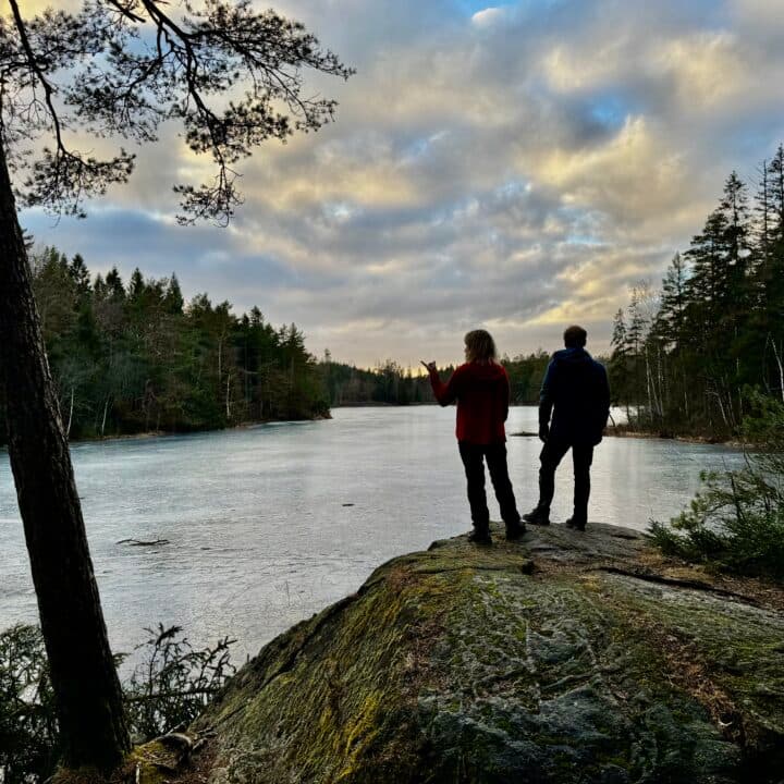 Vy över Mörtevatten