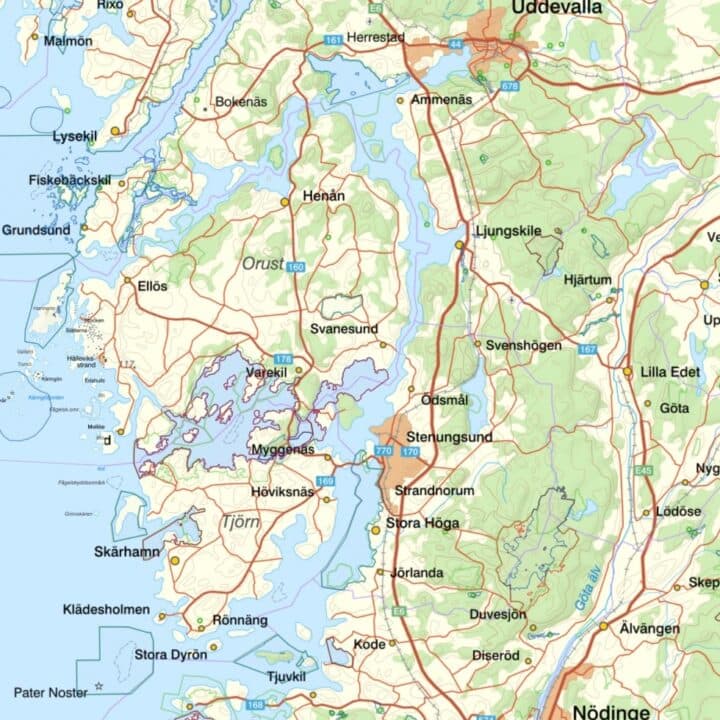 Karta över våra grannkommuner